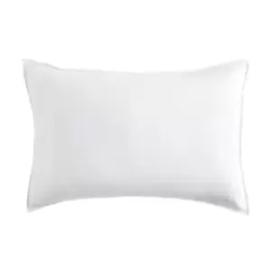 DKNY Comfy Standard Pillowcase, White