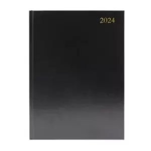Desk Diary DPP Appt A4 Black 2024 KFA41ABK24