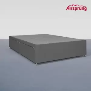 Airsprung Kelston Small Double 4 Drawer Divan - Charcoal