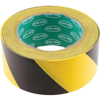 Avon 50MM Yellow & Black Hazard Marking Tape
