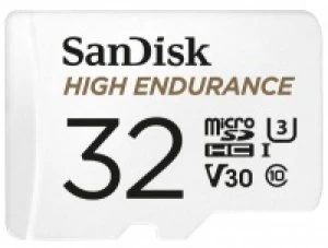 SanDisk High Endurance 32GB Micro SDHC Memory Card