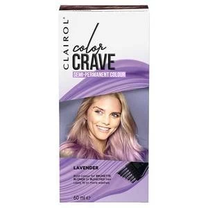 Color Crave Semi Permanent Hair Colour 60ml Lavender Purple