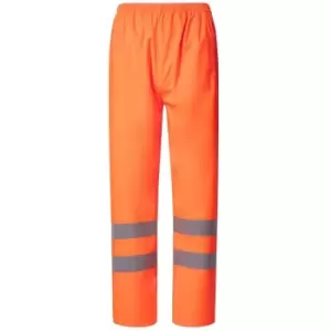 Yoko Unisex Adult Flex U-Dry Over Trousers (M) (Orange) - Orange