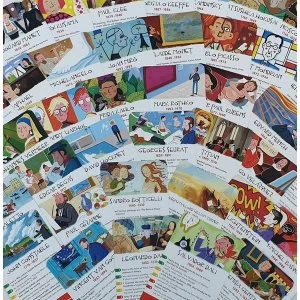 History Heroes - Artists Card Game