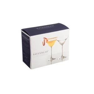 Ravenhead Essentials Martini Glasses Sleeve 2 15cl