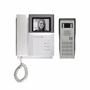 ESP Enterview 5 Black and White Door Entry Intercom Kit and Access Control Keypad