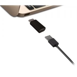 Jivo Technology JI-2047 cable interface/gender adapter USB-C Micro USB Black