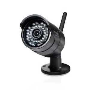 homeGuard Wireless 1080P Day/Night CCTV Camera Black