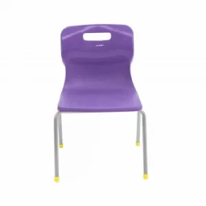TC Office Titan 4 Leg Chair Size 3, Purple