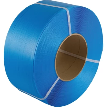 Polypropylene Machine Strapping - 9MM X 0.55MM X 4000M - Blue
