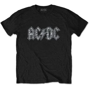 AC/DC - Logo Mens X-Large T-Shirt - Black