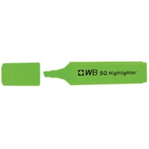 Nice Price Green Hi-Glo Highlighter Pack of 10 844004
