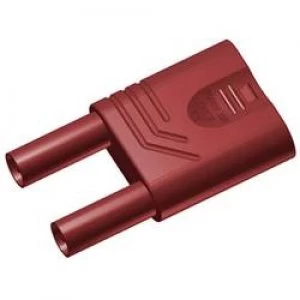 Safety shorting plug Red Pin diameter 4mm SKS Hirschmann