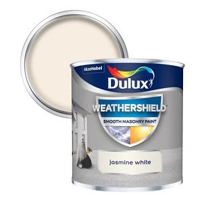 Dulux Weathershield Smooth Masonry Paint Jasmine White 250ml