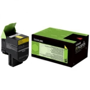 Lexmark 24B6010 Yellow Laser Toner Ink Cartridge