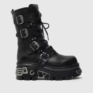 NEW ROCK Icon Boots In Black