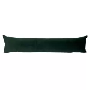 Evans Lichfield Opulence Draught Excluder Polyester Bottle Green