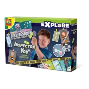 SES CREATIVE Childrens Explore Inspector You Solve Five Crime Cases, Unisex, Eight Years and Above, Multi-colour...