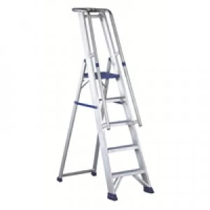 Slingsby Aluminium Step Ladder With Platform 12 Steps 377861