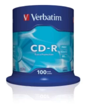 Verbatim 52x CD-R 700MB 100 Pack Spindle