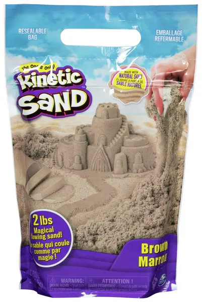 Kinetic Sand Brown 907g Bag