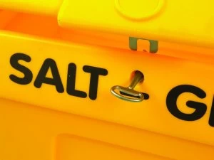 Salt/grit Bin C/w Lock Ylw 200l 317063