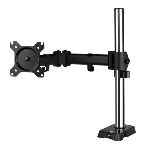 Arctic Z1 Gen 3 Single Monitor Arm with 4-Port USB 2.0 Hub, up to 43