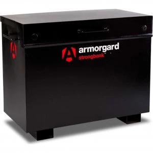 Armorgard Strongbank Secure Site Storage Box 1300mm 690mm 970mm