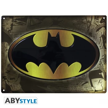 DC Comics - Batman (28 x 38cm) Metal Plate
