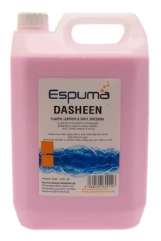 Dasheen Plastic, Leather & Vinyl Dressing SemiMatt Finish 5 Litre 072005 ESPUMA