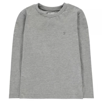 Farah Denny Long Sleeve T-Shirt - Vintage Grey