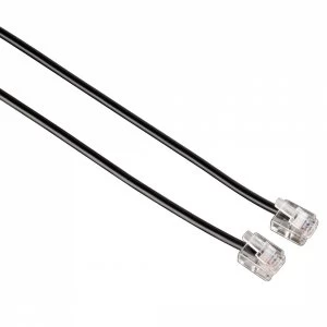 Hama Modular Cable 6P4C Plug 10m Black