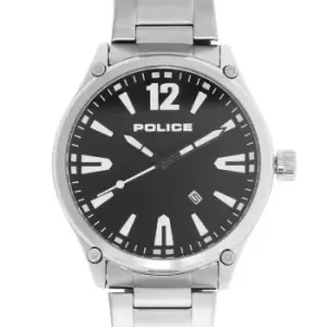 883 Police 15244 Stainless Steel Watch - Black