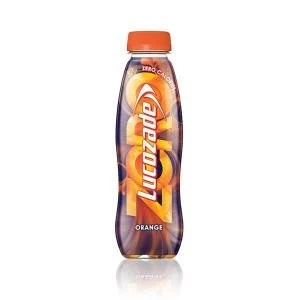 Lucozade Zero 380ml Orange Drink Bottle Pack of 24 96716