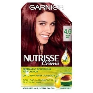 Garnier Nutrisse 4.6 Deep Red Permanent Hair Dye Red