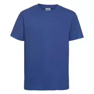 Russell Childrens/Kids Slim Short Sleeve T-Shirt (3-4 Years) (Bright Royal)