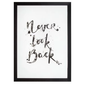 Graham and Brown Never Look Back Framed Wall Art