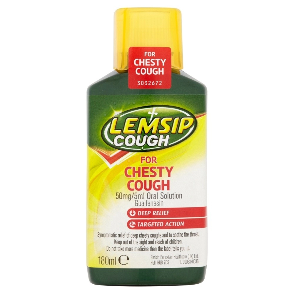 Lemsip Chesty Cough Syrup 180ml