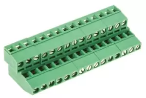 Phoenix Contact 1725041 Terminal Block, Wire To Brd, 3Pos, 14Awg