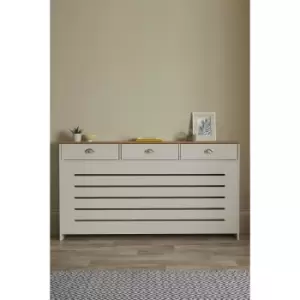 Christian Large Radiator Cover with 3 Drawers
