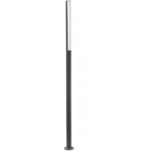 08-faro - Beret dark gray garden lamppost