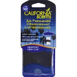 California Scents Air Freshener Newport New Car (Case Of 6)