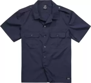 Brandit Ripstop 1/2 Sleeve Short-sleeved Shirt navy