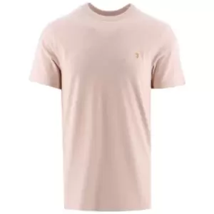 Farah Corinthian Pink Marl Danny T-Shirt