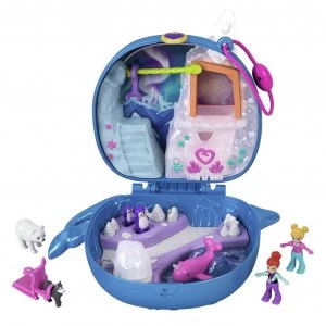Polly Pocket Polly and Lila Narwhal Arctic Playset