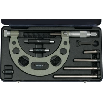 Oxford - 0-150MM Interchangeable Anvil Micrometer