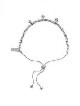 Chlobo Chlobo Sterling Silver Triple Heart Adjuster Bracelet
