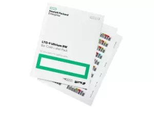 HP Enterprise Q2017A barcode label Multicolour