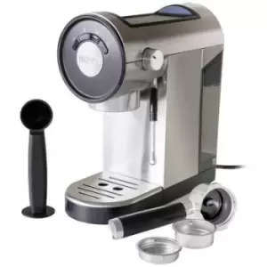 Unold Piccopresso Espresso machine with sump filter holder Stainless steel, Black 1360 W
