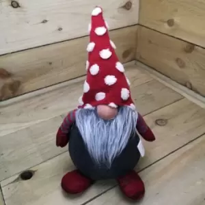 39cm Spotty Hat Christmas Male Gonk - Festive